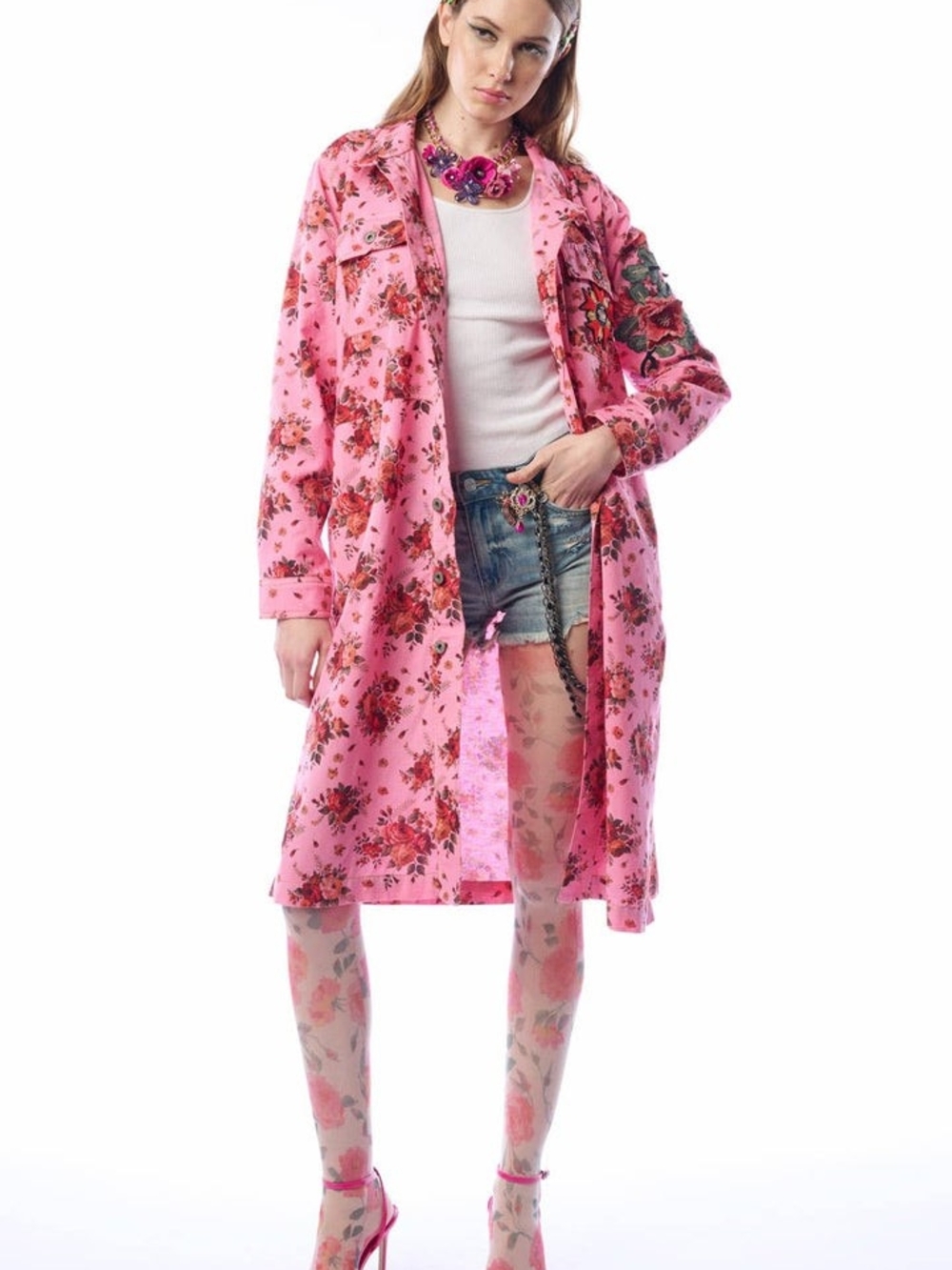 Rosaline Coat - Pink